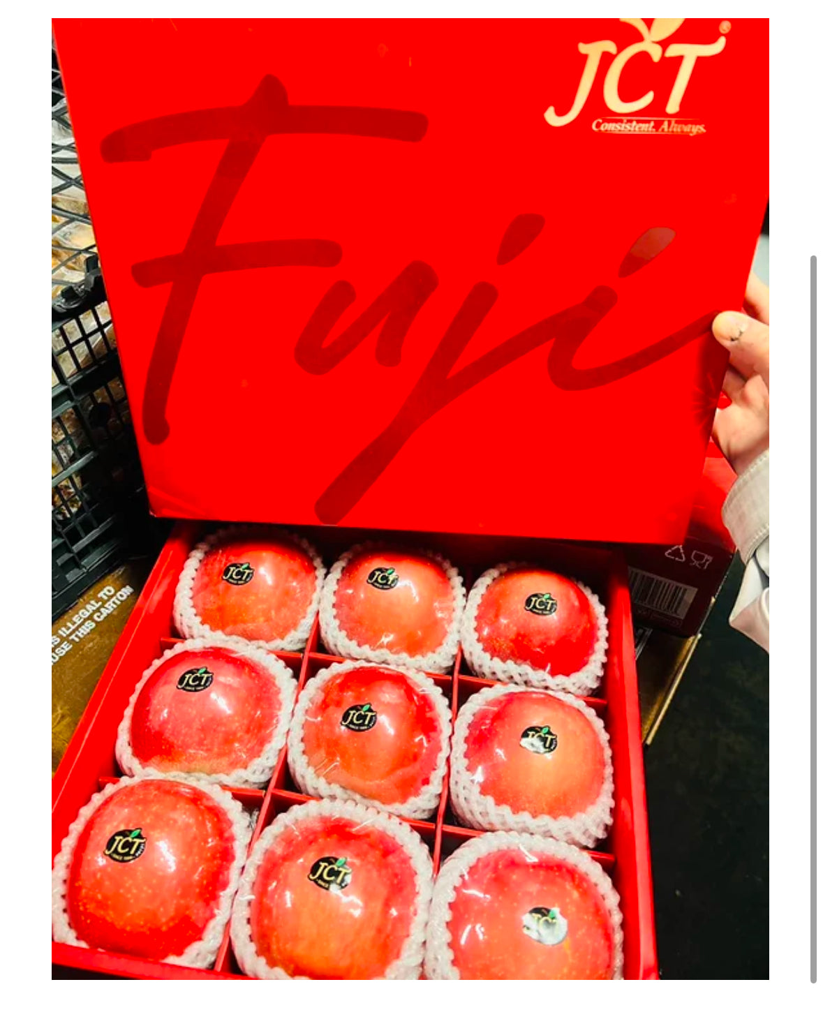 Fuji Apple Gift Box - Chinese New Year