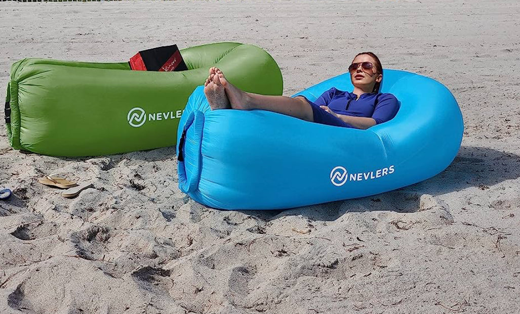 Nevlers 2 Pack Inflatable Loungers Air Sofa Couch