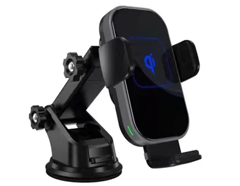 Newest Hot Sale 15W Fast Charge Auto Clamping Car Phone Holder Wireless Charger